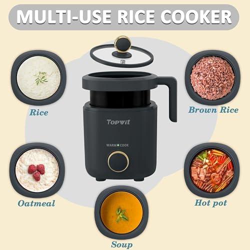 Discovering⁢ Convenience: Our Review of the TOPWIT Mini ‌Rice Cooker