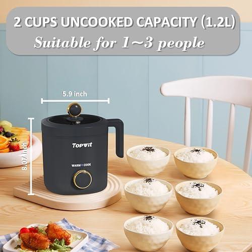 Discovering Convenience: Our Review of⁤ the TOPWIT ‌Mini Rice Cooker